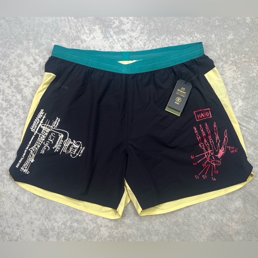 ROARK ALTA BASQUIAT 5” LINED RUNNING SHORTS